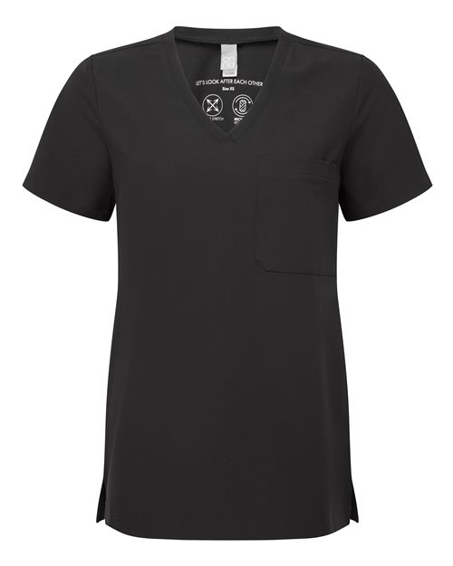 Women's Limitless V-Neck Stretch Scrub Top