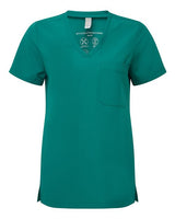 Women's Limitless V-Neck Stretch Scrub Top - 14052
