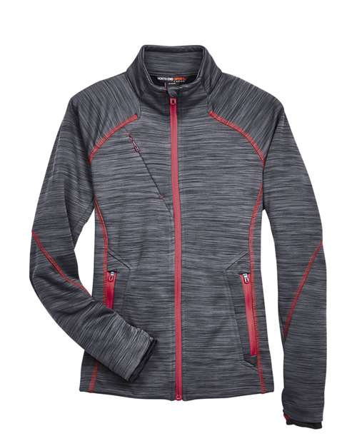 Women's Flux Mélange Bonded Fleece Jacket - 14064