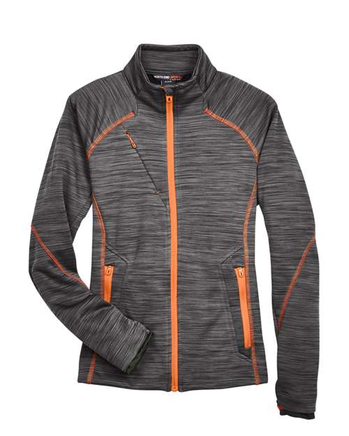 Women's Flux Mélange Bonded Fleece Jacket - 14064