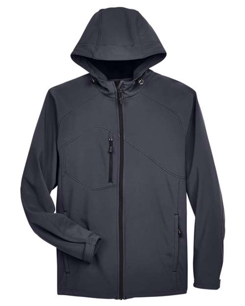 Men's Prospect Two-Layer Fleece Bonded Soft Shell Hooded Jacket - 14070
