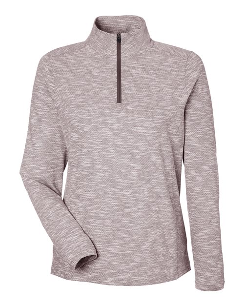 Women's Eclipse Jacquard Quarter-Zip Pullover - 14078