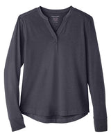 Women's JAQ Stretch Performance V-Neck Snap Pullover - 14082