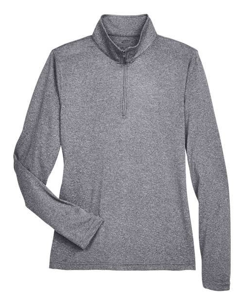 Women's Cool & Dry Heathered Performance Quarter-Zip Pullover