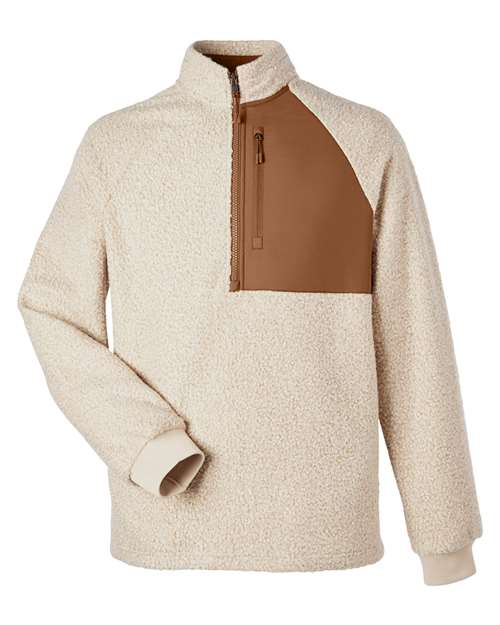 Men's Aura Sweater Fleece Quarter-Zip Pullover - 14139