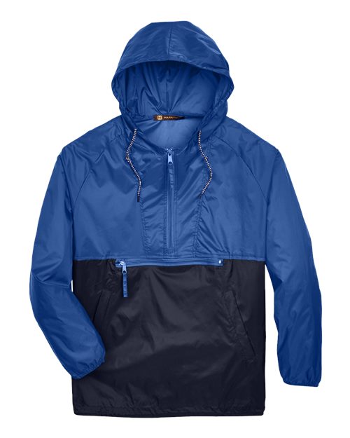 Unisex Packable Hooded Nylon Jacket - 14181