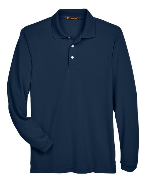 Men's Easy Blend™ Long Sleeve Polo - 14195