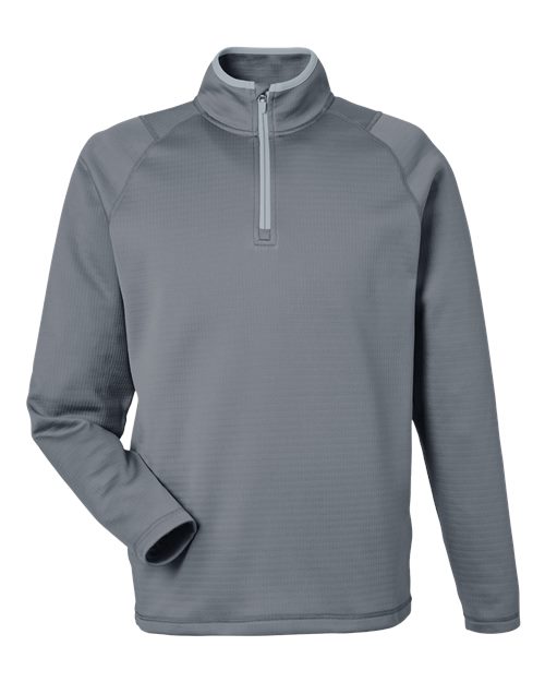 Men's Waffle Fleece Quarter-Zip Pullover - 14340