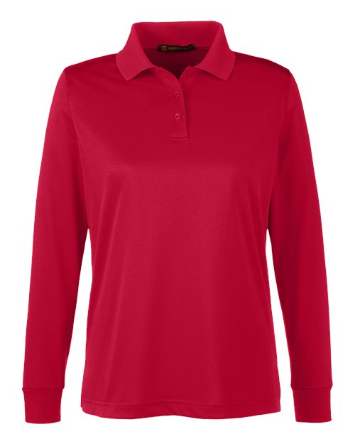 Women's Advantage Snag Protection Plus IL Long Sleeve Polo - 14357