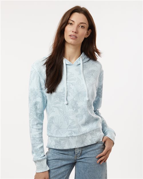 Women's Maddie Floral Print Hooded Sweatshirt - 12475