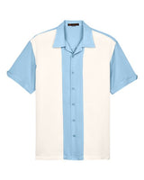 Men's Two-Tone Camp Shirt