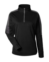Women's Market Snag Protect Mesh Colorblock Quarter-Zip Pullover - 14490