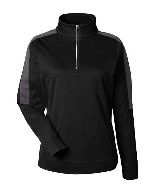 Women's Market Snag Protect Mesh Colorblock Quarter-Zip Pullover - 14490