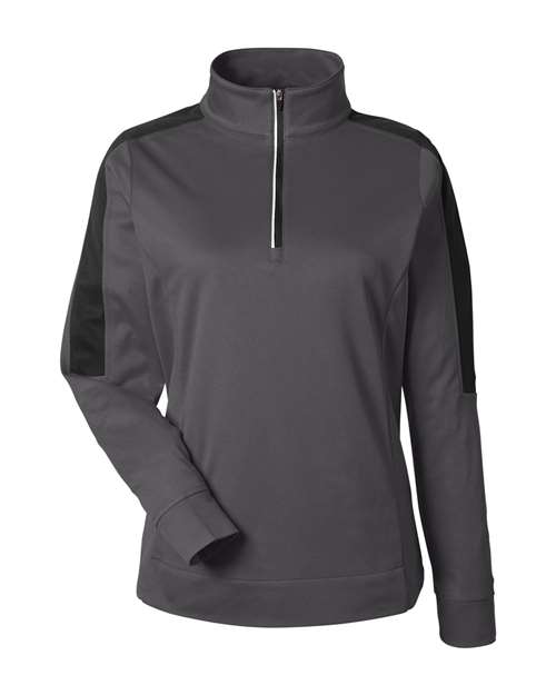 Women's Market Snag Protect Mesh Colorblock Quarter-Zip Pullover - 14490