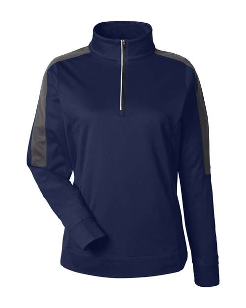 Women's Market Snag Protect Mesh Colorblock Quarter-Zip Pullover - 14490
