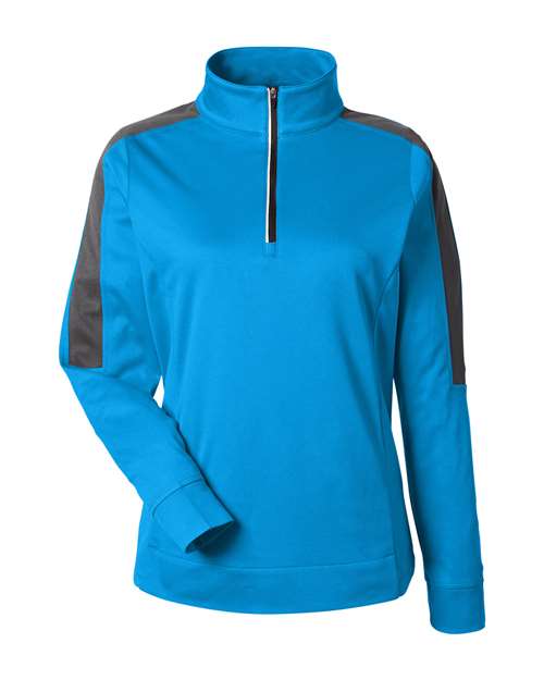 Women's Market Snag Protect Mesh Colorblock Quarter-Zip Pullover - 14490