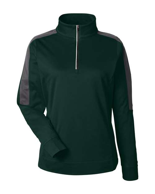 Women's Market Snag Protect Mesh Colorblock Quarter-Zip Pullover - 14490