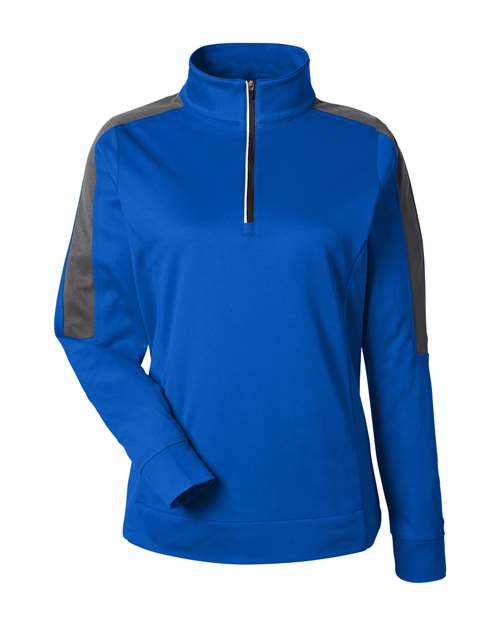 Women's Market Snag Protect Mesh Colorblock Quarter-Zip Pullover - 14490