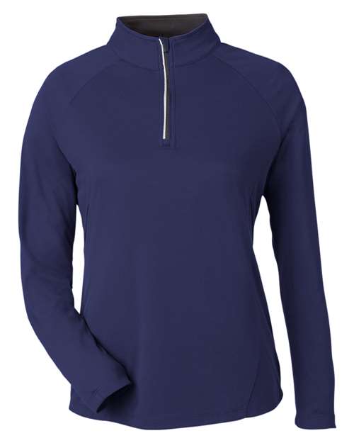 Women's Origin Performance Pique Quarter-Zip Pullover - 14489