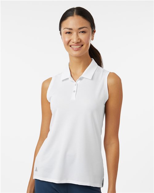 Women's Ottoman Sleeveless Polo - 12614