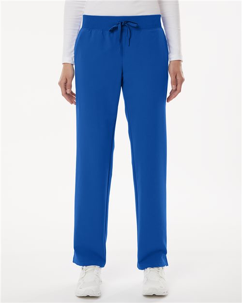 Women's Petite Sizes Xenos Essential Knit-Waist Scrub Pants - 12650