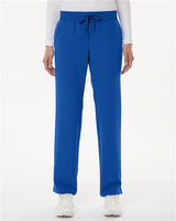 Women's Petite Sizes Xenos Essential Knit-Waist Scrub Pants - 12650