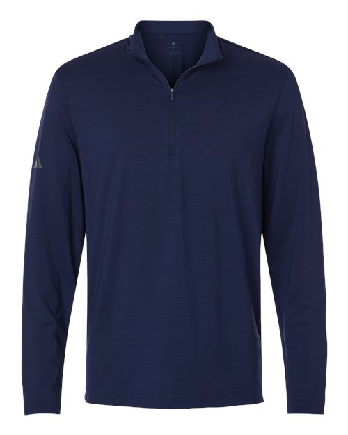 Men's Textured Stripe Quarter-Zip Pullover - 14907
