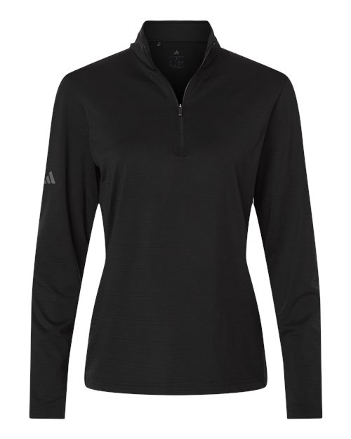 Women's Textured Stripe Quarter-Zip Pullover - 14930