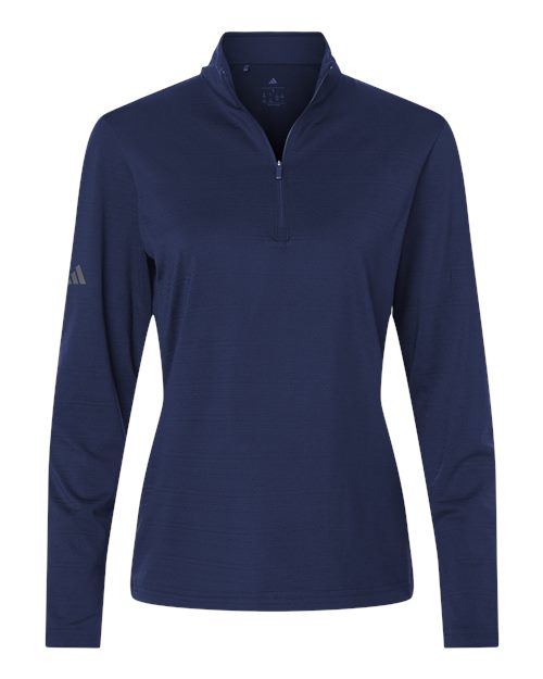 Women's Textured Stripe Quarter-Zip Pullover - 14930