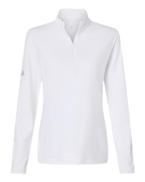 Women's Textured Stripe Quarter-Zip Pullover - 14930