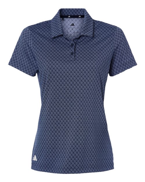 Women's 4-Way Stretch Printed Polo - 14961
