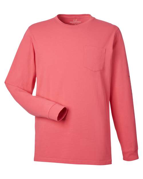 Unisex Long Sleeve Pocket T-Shirt - 15370