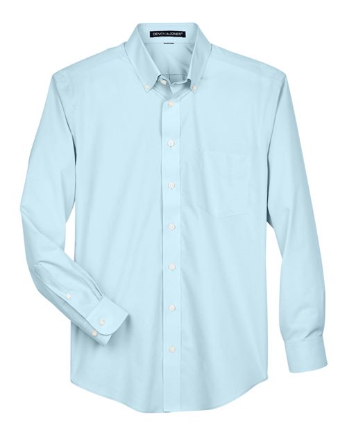 Men's Crown Collection® Broadcloth Woven Dress Shirt - 15658