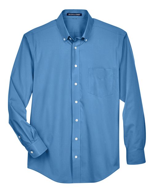 Men's Crown Collection® Broadcloth Woven Dress Shirt - 15658