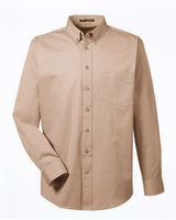 Men's Foundation Cotton Twill Dress Shirt with Teflon