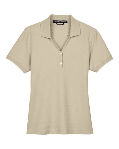 Women's Pima Piqué Polo