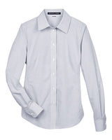 Women's Crown Collection® Micro Tattersall Woven Dress Shirt