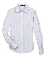Women's Crown Collection® Micro Tattersall Woven Dress Shirt