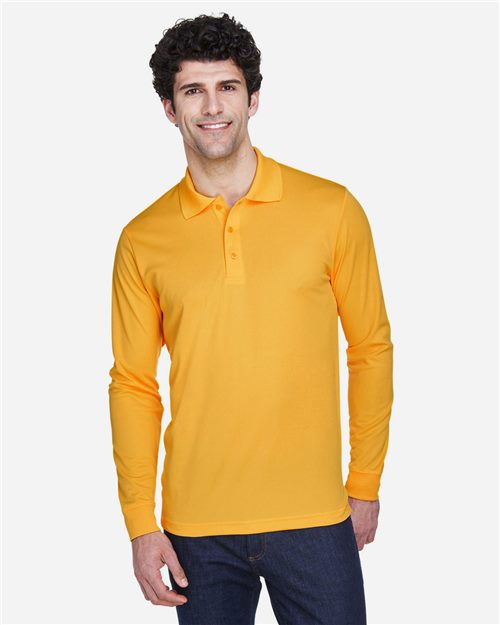 Men's Pinnacle Performance Long Sleeve Piqué Polo - 13201