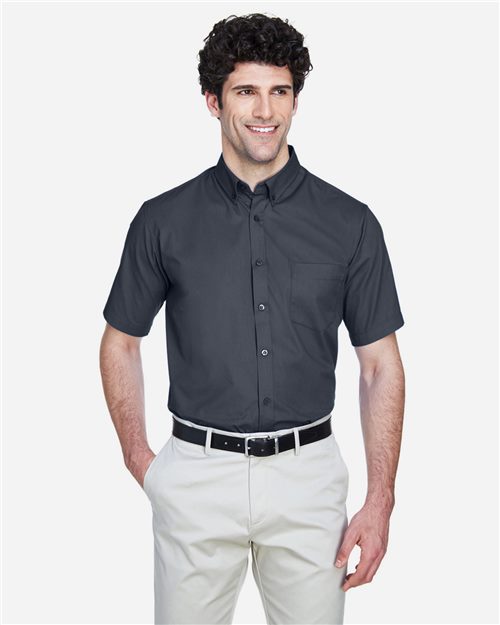 Men's Optimum Short Sleeve Twill Dress Shirt - 13260