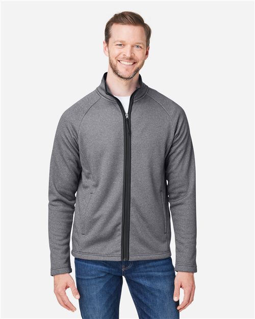 Men's Venture Heathered Stripe Full-Zip Jacket - 13266