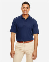 Men's Radiant Performance Piqué Polo with Reflective Piping