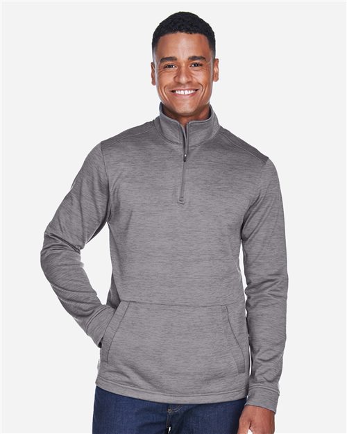 Men's Newbury Mélange Fleece Quarter-Zip Pullover - 13300