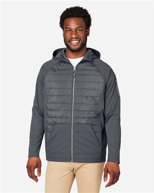 Unisex Techno Lite Hybrid Hooded Jacket - 13315