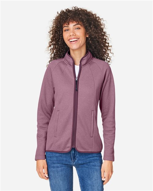 Women's Venture Heathered Stripe Full-Zip Jacket - 13355