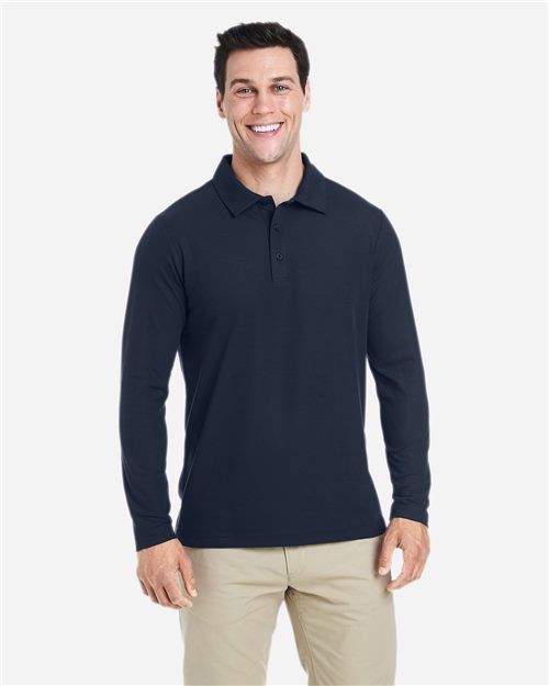 Men's Fusion ChromaSoft™ Long Sleeve Pique Polo - 13357