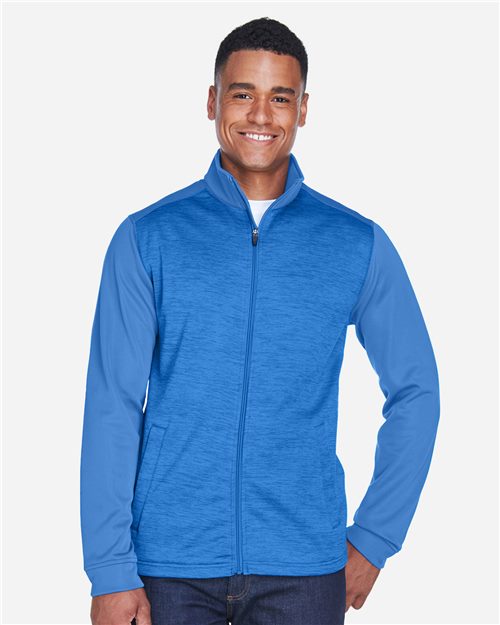Men's Newbury Colorblock Mélange Fleece Full-Zip jacket - 13370