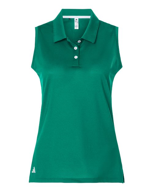 Women's Ottoman Sleeveless Polo - 12614