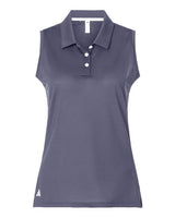 Women's Ottoman Sleeveless Polo - 12614
