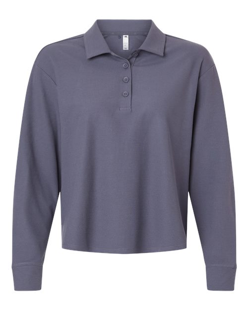 Women's Beyond Long Sleeve Loose Polo - 16031